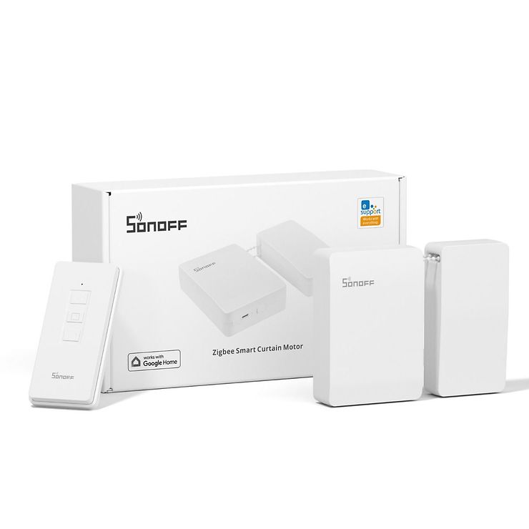 SONOFF ZB Curtain Vorhangmotor inkl. Fernbedienung - Thumbnail 2