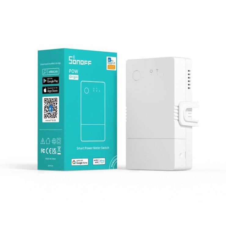 SONOFF POWR316 Smart Power Meter Switch - Schaltaktor mit Leistungszähler - WiFi - Thumbnail 4