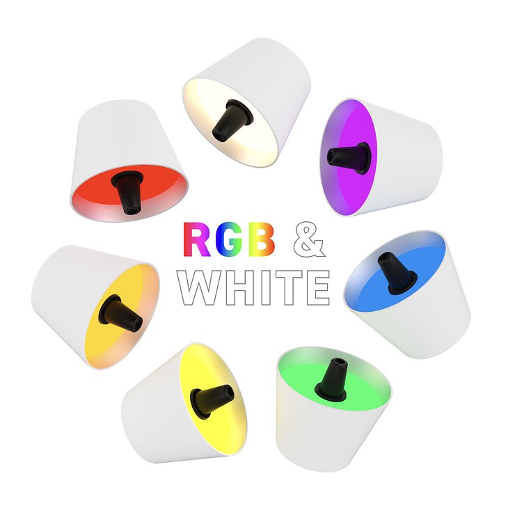 Sompex TOP 2.0 LED RGBW Battery Bottle Light Bianco - Thumbnail 5