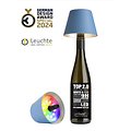 Sompex TOP 2.0 LED RGBW Battery Bottle Light Blue