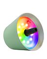 Sompex TOP 2.0  LED RGBW Akku Flaschenleuchte Olivgrün - Thumbnail 3