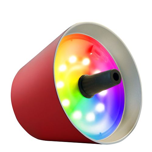 Sompex TOP 2.0  LED RGBW Akku Flaschenleuchte Rot