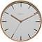 NeXtime wall clock Company 25cm metal copper white