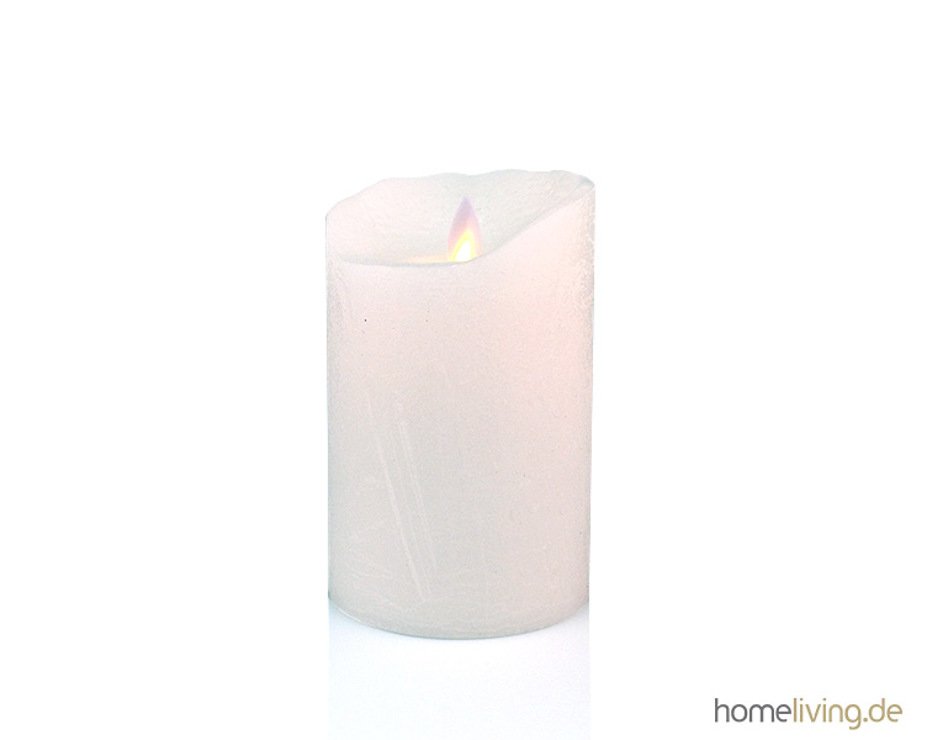Sompex LED Kerze Flame 8 x 12,5 mit Timer fernbedienbar weiß frosted - Pic 1