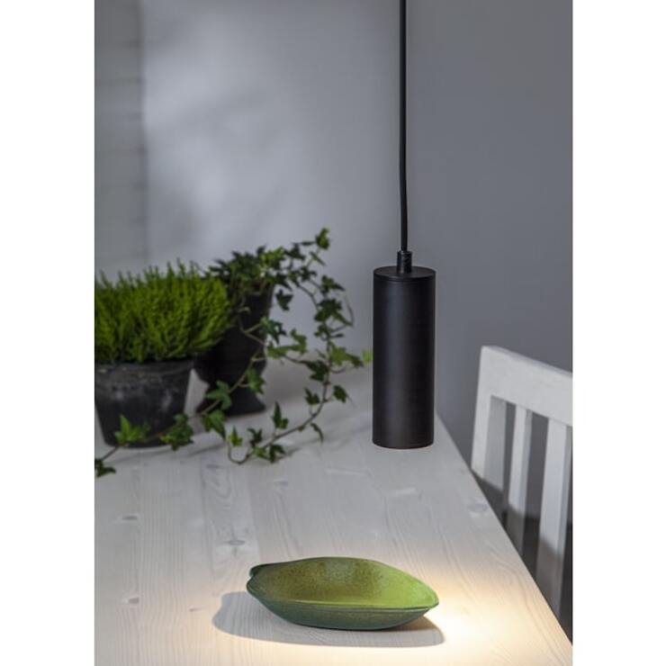 Star Trading lampada a sospensione GU10 HIDE w. Interruttore nero - Thumbnail 1