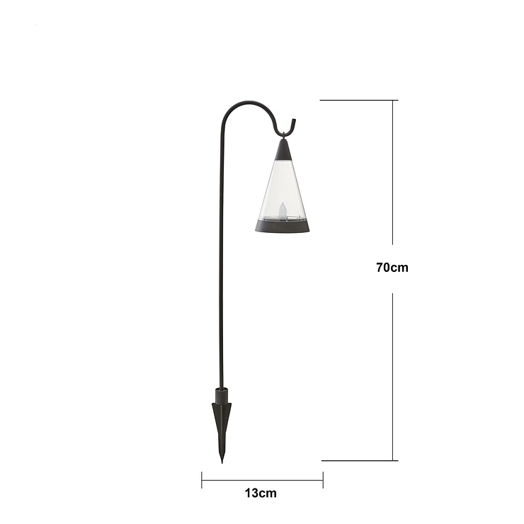 Star Trading Pisa LED Solar-Windlicht 3-in-1 Schwarz - Thumbnail 5