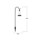 Star Trading Pisa LED Solar-Windlicht 3-in-1 Schwarz - Thumbnail 5