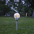 Star Trading Glory LED Solar-Lampe 3-in-1 Edelstahl Silber - Thumbnail 3