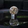 Star Trading Glory LED Solar-Lampe 3-in-1 Edelstahl Silber - Thumbnail 1