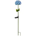 Star Trading Hortensia LED Solar-Leuchtblume 77 cm Blau - Thumbnail 2