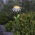 Star Trading Daisy LED Solar-Leuchtblume 77 cm Weiss - Thumbnail 1