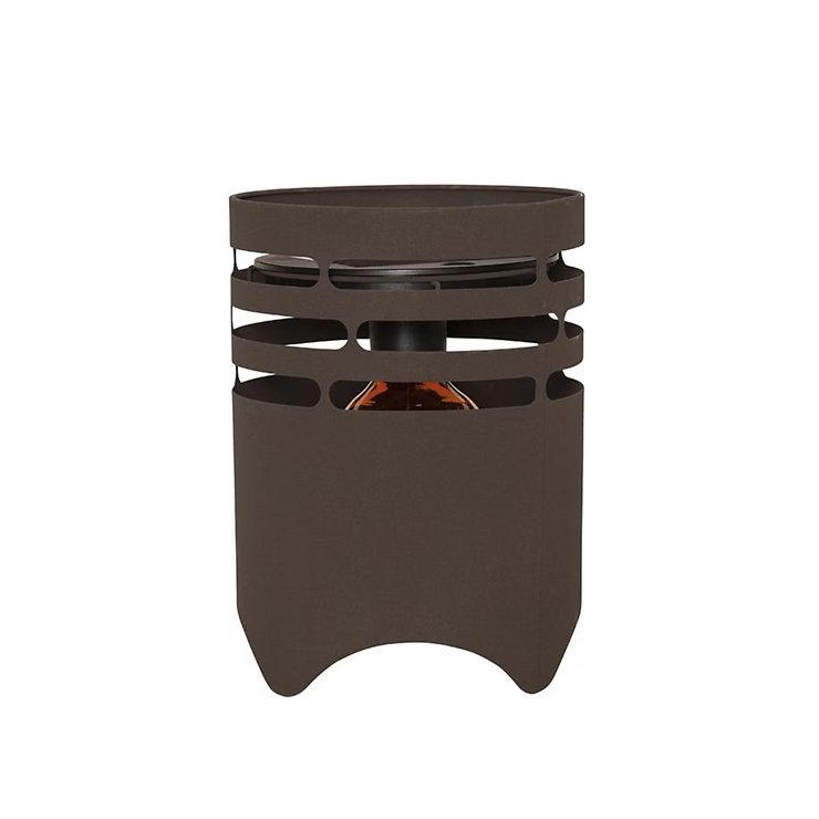 Star Trading Luce solare a LED Marron 18,5x25 cm per esterni marrone - Thumbnail 2