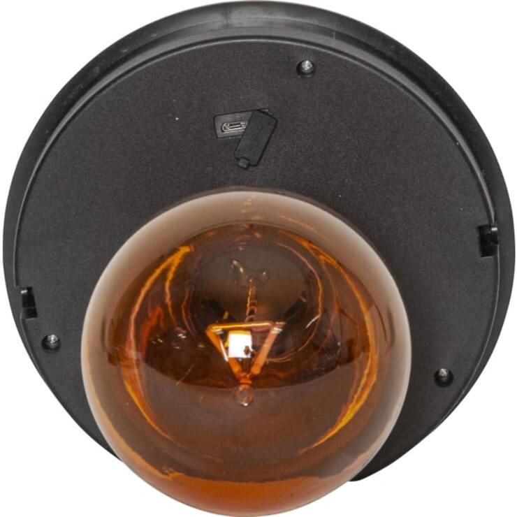 Star Trading LED solar light Marron 18.5x40 cm outdoor brown - Thumbnail 3