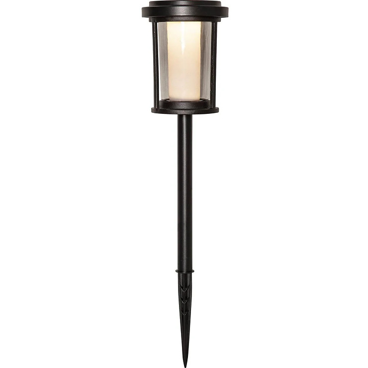 Star Trading Alippa LED Solar-Wegeleuchte 44 cm Aluminium Schwarz - Thumbnail 2