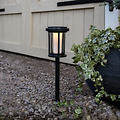 Star Trading Alippa LED Solar-Wegeleuchte 44 cm Aluminium Schwarz - Thumbnail 1