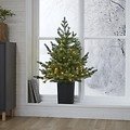 Star Trading LED Christmas tree Greyland 80 LED 90cm battery-powered outside - Thumbnail 2