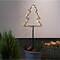 Star Trading LED star garden plug Spiky 60 LED warm white 39 x 92 cm black