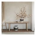 Stelton Vase Stockholm Lignum 22,5cm Aluminium Emaille weiß - Thumbnail 2