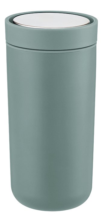 Stelton Thermobecher to go Click 340 ml Edelstahl seafoam matt Abverkauf - Thumbnail 1