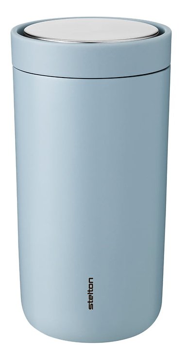 Stelton Thermobecher To Go Click 200 ml Edelstahl hellblau - Pic 1