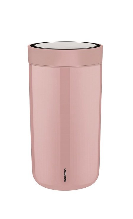 Stelton Thermobecher to go Click 200 ml Edelstahl rosa - Pic 1