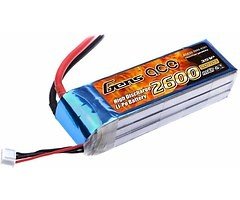 GensAce Batterie LiPo Akku 2600mAh 11.1V 25C 3S1P