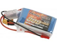 Batterie GensAce Batterie LiPo 800mAh 11.1V 40C 3S1P