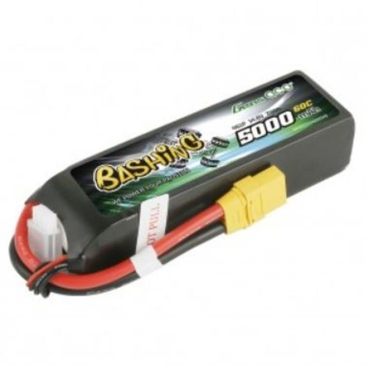 GensAce Batterie LiPo Akku 5000mAh 14.8V 4S1P 60C XT90 Plug - Pic 1