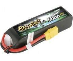 GensAce Batterie LiPo Akku 5000mAh 14.8V 4S1P 60C XT90 Plug