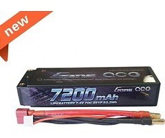 GensAce Batterie LiPo Akku 7200mAh 7.4V 70C 2S1P Hardcase 47