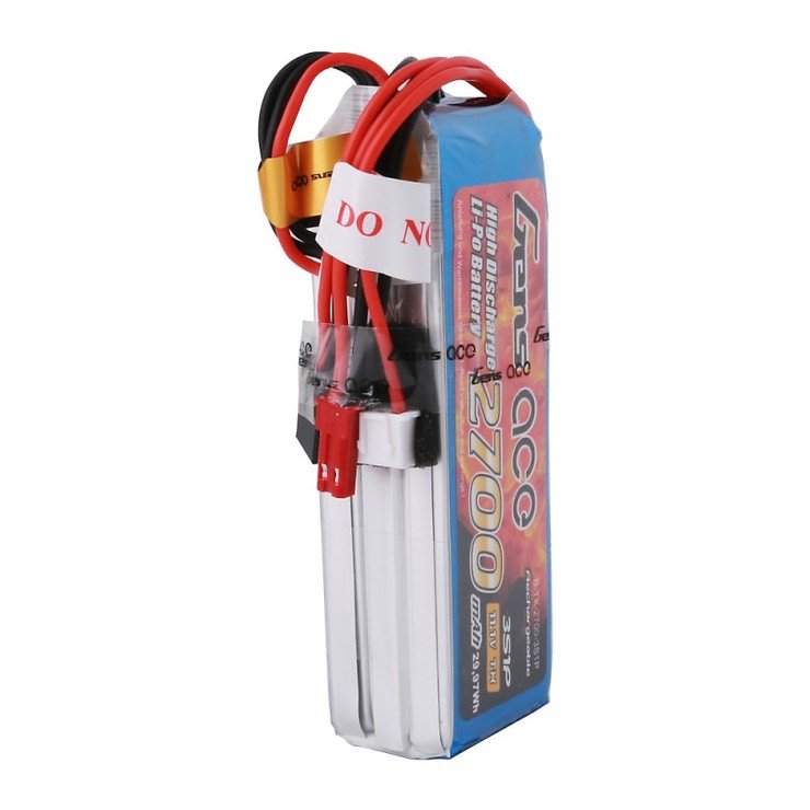 GensAce FrSky X9D battery LiPo battery 2700mAh 11.1V 3S1P - Thumbnail 3