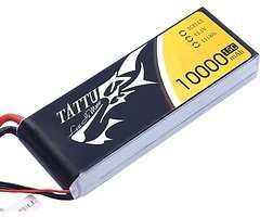 Tattu Batterie LiPo Akku 10000mAh 11.1V 15C 3S1P