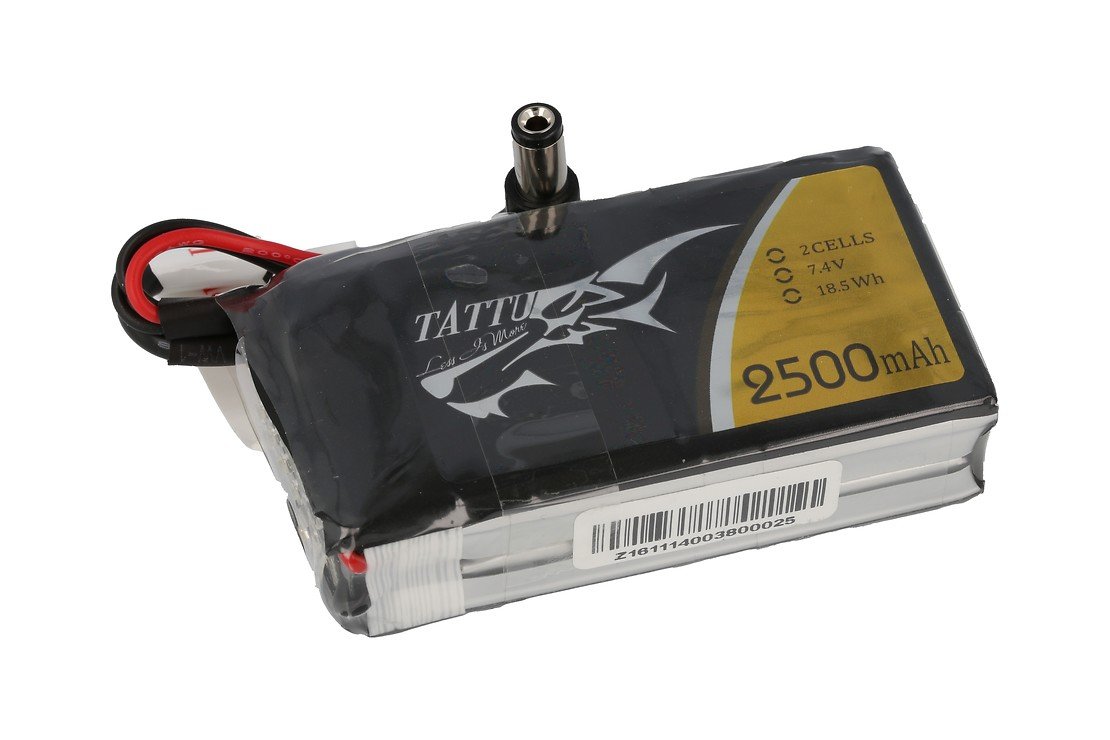 Tattu battery LiPo battery for video glasses ao Fatshark 2500 mAh - Thumbnail 1