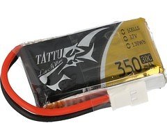 Tattu Batterie LiPo Akku 30C 350mAh 1S1P Molex 6er Pack