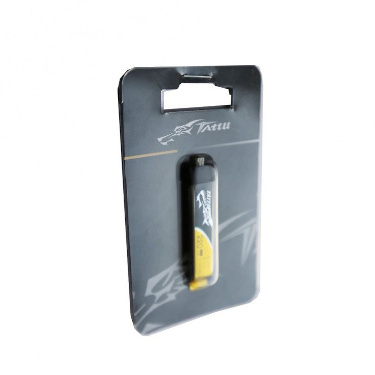 Tattu Batterie LiPo Akku 220mAh 3,7V 45C 1S1P - Thumbnail 3