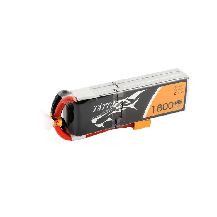Tattu Batterie LiPo Akku 1800mAh  3S1P 11.1V 75C - Thumbnail 2