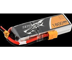 Tattu battery LiPo battery 1800mAh 3S1P 11.1V 75C
