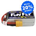 Akumulator LiPo Tattu Funfly 1300mAh 14.8V 100C 4S1P XT60 - Thumbnail 1