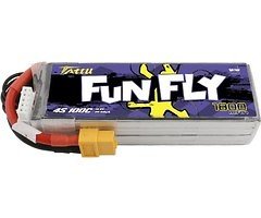 Tattu Funfly Serie 1800mAh 14.8V 100C 4S1P Batterie LiPo Akku XT60