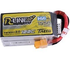 Tattu R-Line battery LiPo battery 1550mAh 100C 4S1P 15.2V High Voltage Version 2.0