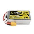 Tattu R-Line V3 batterie LiPo 1050mAh 120C 22.2V XT60 - Thumbnail 1