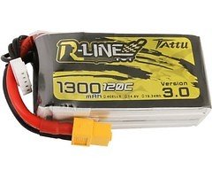 Batteria Tattu R-Line V3 batteria LiPo 1300 mAh 4S1P 120C XT60