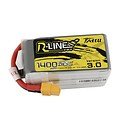 Tattu R-Line V3 Batterie LiPo Akku 1400mAh 120C 22.2V XT60 - Thumbnail 1