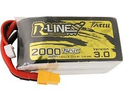 Tattu R-Line V3 battery LiPo battery 2000 mAh 4S1P 120C XT60