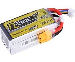Tattu R-Line battery LiPo battery 1300mAh 95C 4S1P