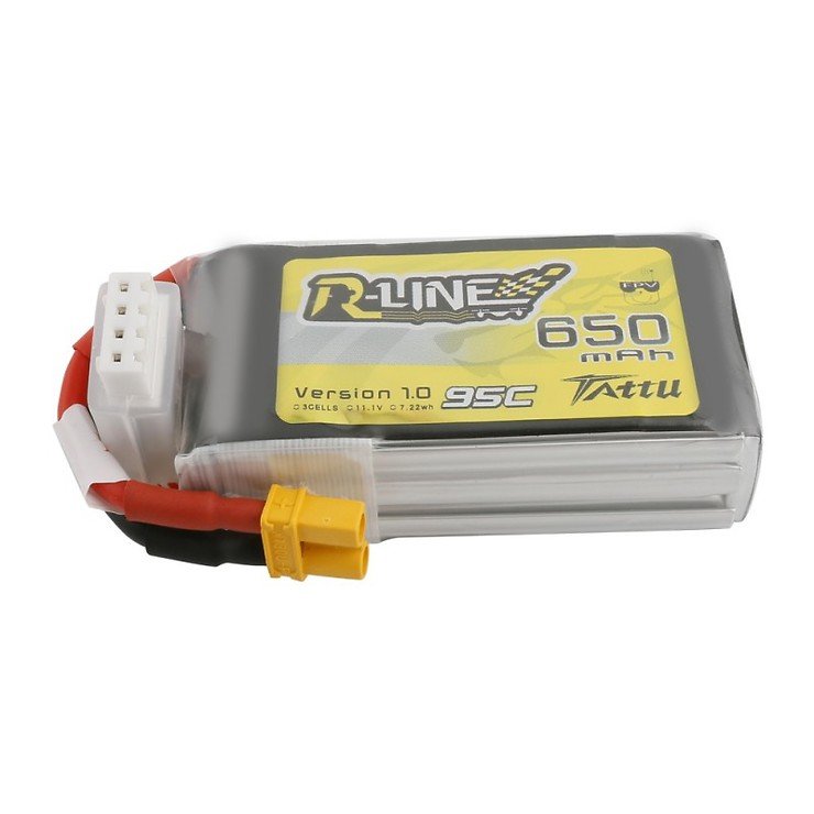 Batterie LiPo Tattu R-Line XT30 3S 650mAh - Pic 1