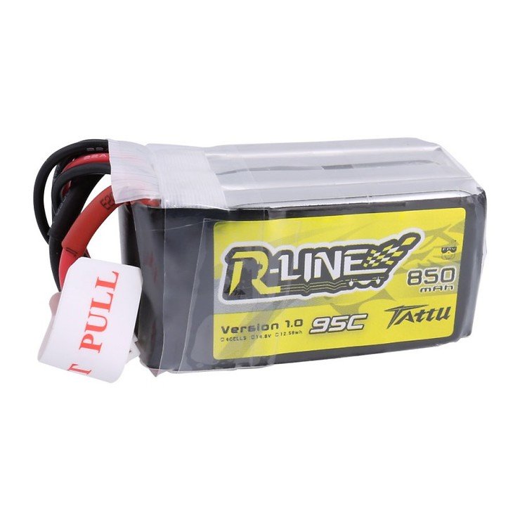 Bateria Tattu R-Line LiPo 850mAh 95C 4S1P XT30 - Thumbnail 3 Bateria Tattu R-Line LiPo 850mAh 95C 4S1P XT30 - Thumbnail 3