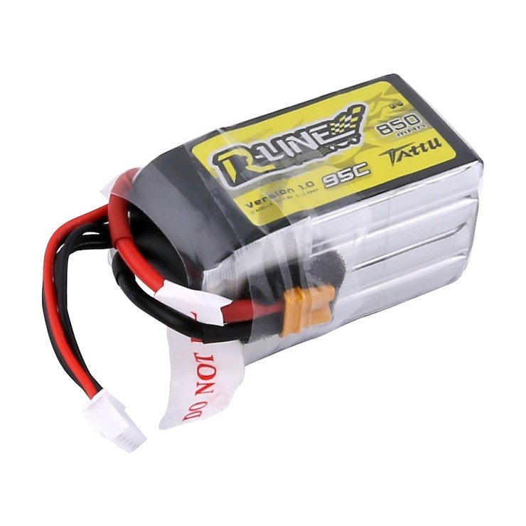 Bateria Tattu R-Line LiPo 850mAh 95C 4S1P XT30 - Thumbnail 2 Bateria Tattu R-Line LiPo 850mAh 95C 4S1P XT30 - Thumbnail 2