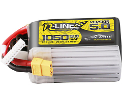 Tattu R-Line V5.0 LiPo Akku Battery 150C 29.6V 1050mAh 8S XT60