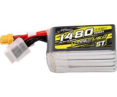 Tattu R-Line Version 6.0 Lipo Akku 1480mAh 160C 6S 22.2V XT60 Plug ST